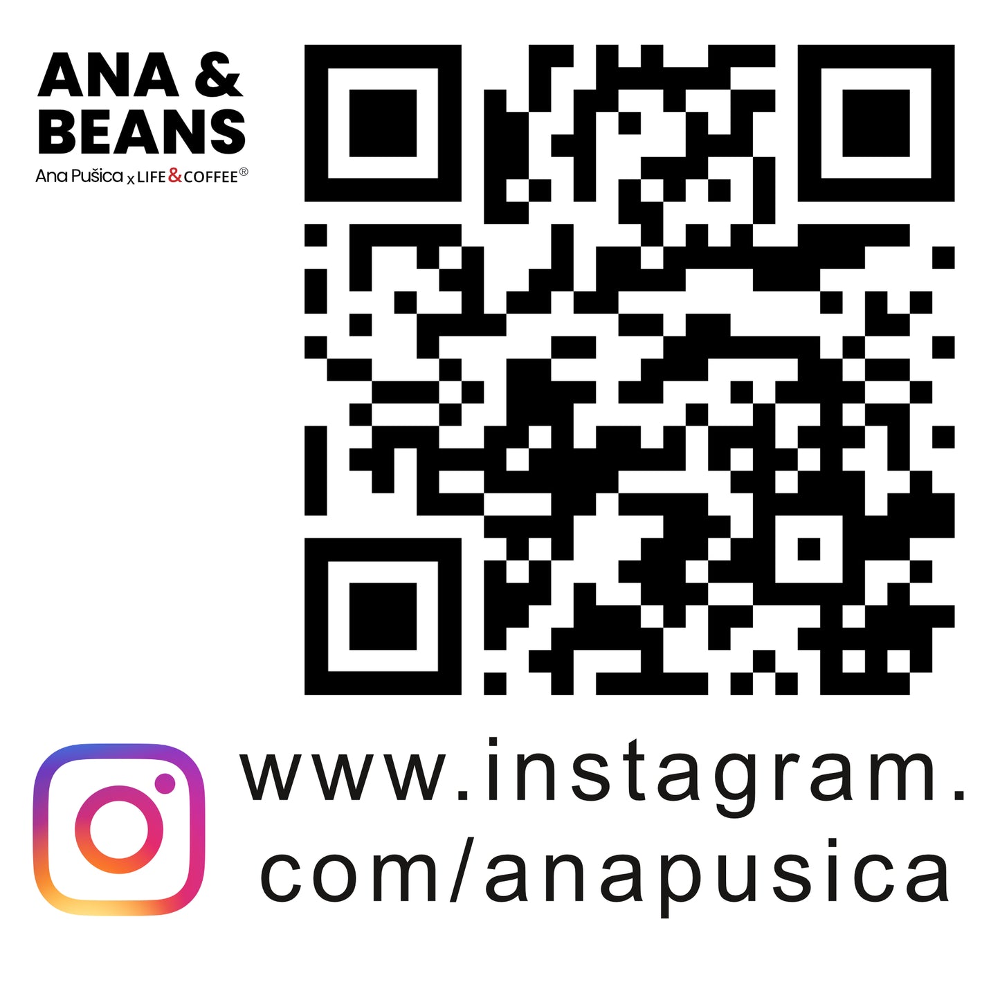 CAFÉ CRÈME. ANA & BEANS