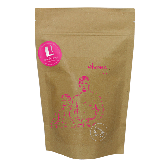 Strong · 30 % Arabica · 70 % Robusta