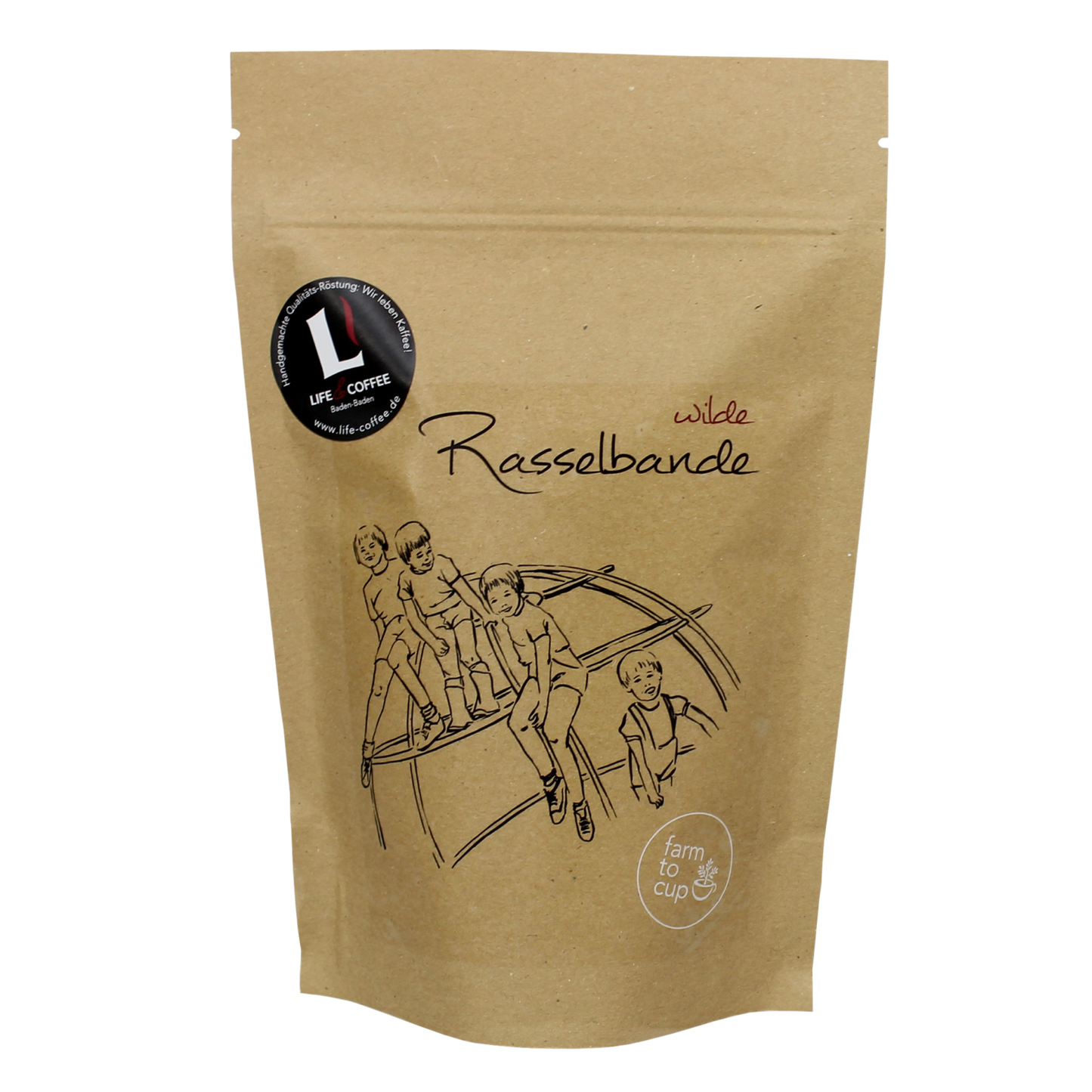 Wilde Rasselbande · 60 % Arabica · 40 % Robusta